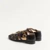 Sandales bateau en cuir de veau Vlogo Signature 20 mm Sandales bateau en cuir de veau Vlogo Signature 20 mm