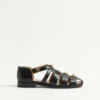 Sandales bateau en cuir de veau Vlogo Signature 20 mm Sandales bateau en cuir de veau Vlogo Signature 20 mm