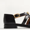 Sandales bateau en cuir de veau Vlogo Signature 20 mm Sandales bateau en cuir de veau Vlogo Signature 20 mm