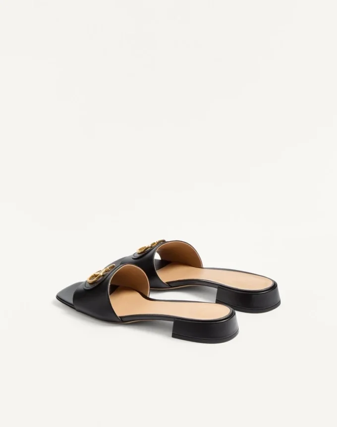 Sandales à bride Vlogo Signature en cuir de veau 20 mm