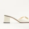Sandales à bride Vlogo Signature en cuir de veau 60 mm Sandales à bride Vlogo Signature en cuir de veau 60 mm