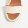 Sandales compensées à double Rockstud en cuir de veau grainé 105 mm