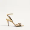 Sandales Ladycrush en cuir nappa laminé avec cristaux 85 mm Sandales Ladycrush en cuir nappa laminé avec cristaux 85 mm