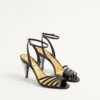 Sandales Ladycrush en cuir verni avec cristaux 85 mm Sandales Ladycrush en cuir verni avec cristaux 85 mm