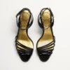 Sandales Ladycrush en cuir verni avec cristaux 85 mm Sandales Ladycrush en cuir verni avec cristaux 85 mm