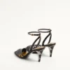 Sandales Ladycrush en cuir verni avec cristaux 85 mm Sandales Ladycrush en cuir verni avec cristaux 85 mm