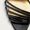 Sandales Ladycrush en cuir verni avec cristaux 85 mm Sandales Ladycrush en cuir verni avec cristaux 85 mm