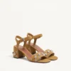 Sandales Nellcôte en cuir croûte 60 mm Sandales Nellcôte en cuir croûte 60 mm