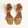 Sandales Nellcôte en cuir croûte 60 mm Sandales Nellcôte en cuir croûte 60 mm