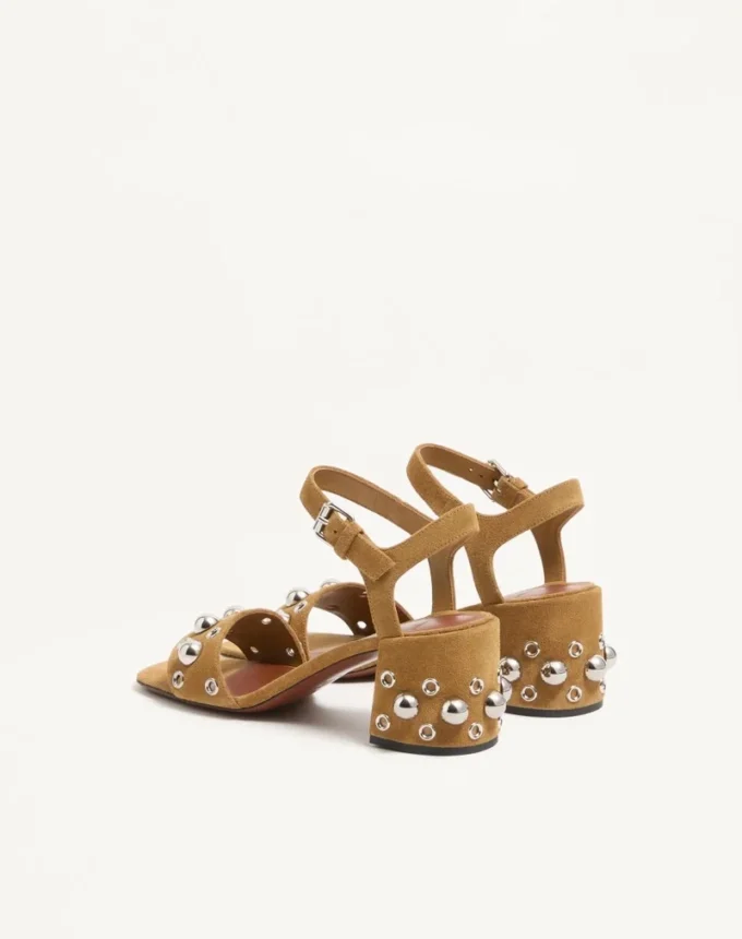 Sandales Nellcôte en cuir croûte 60 mm Sandales Nellcôte en cuir croûte 60 mm