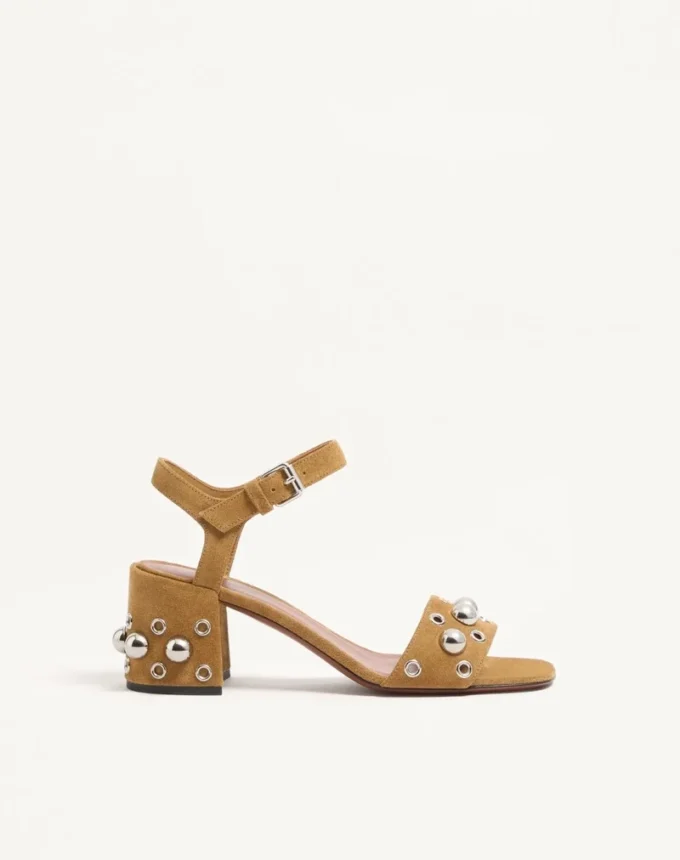 Sandales Nellcôte en cuir croûte 60 mm Sandales Nellcôte en cuir croûte 60 mm
