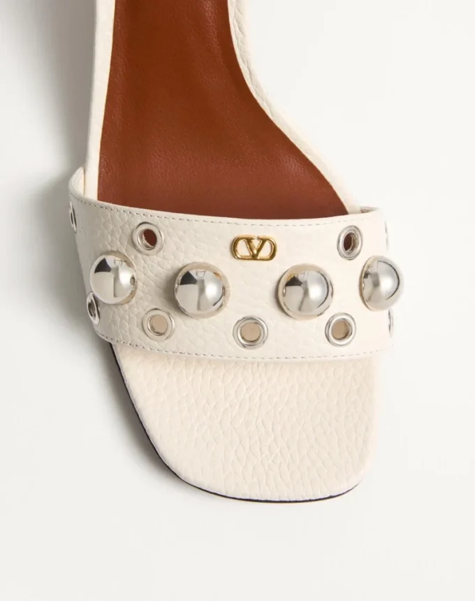 Sandales Nellcôte en cuir de veau grainé 60 mm Sandales Nellcôte en cuir de veau grainé 60 mm