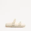Sandales Rockstud Slide en cuir de veau 20 mm