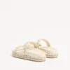 Sandales Rockstud Slide en cuir de veau 20 mm