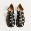 Sandales Studshield Fisherman en cuir de veau Sandales Studshield Fisherman en cuir de veau