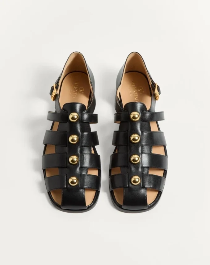 Sandales Studshield Fisherman en cuir de veau Sandales Studshield Fisherman en cuir de veau