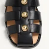 Sandales Studshield Fisherman en cuir de veau Sandales Studshield Fisherman en cuir de veau