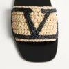 Sandales Viva Superstar en raphia avec broderies au crochet Sandales Viva Superstar en raphia avec broderies au crochet