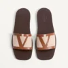 Sandales Viva Superstar en toile et cuir nappa Sandales Viva Superstar en toile et cuir nappa