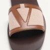 Sandales Viva Superstar en toile et cuir nappa Sandales Viva Superstar en toile et cuir nappa