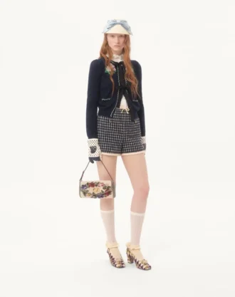 Short bouclé