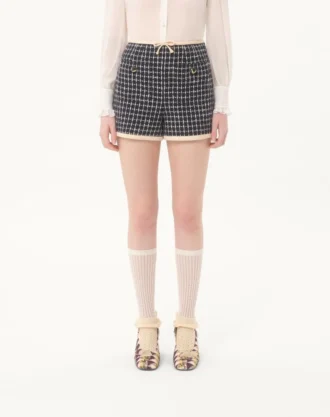 Short bouclé