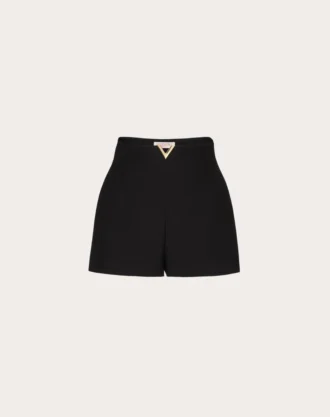 Short en crêpe couture