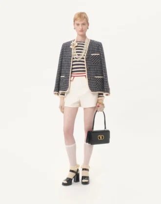 Short en crêpe couture