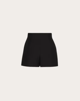 Short en crêpe couture
