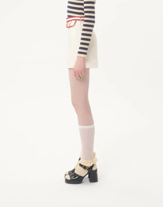 Short en crêpe couture Short en crêpe couture