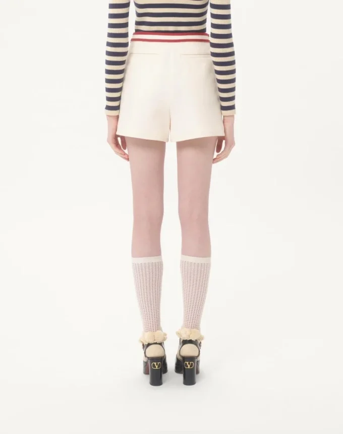 Short en crêpe couture Short en crêpe couture