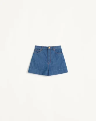 Short en denim léger