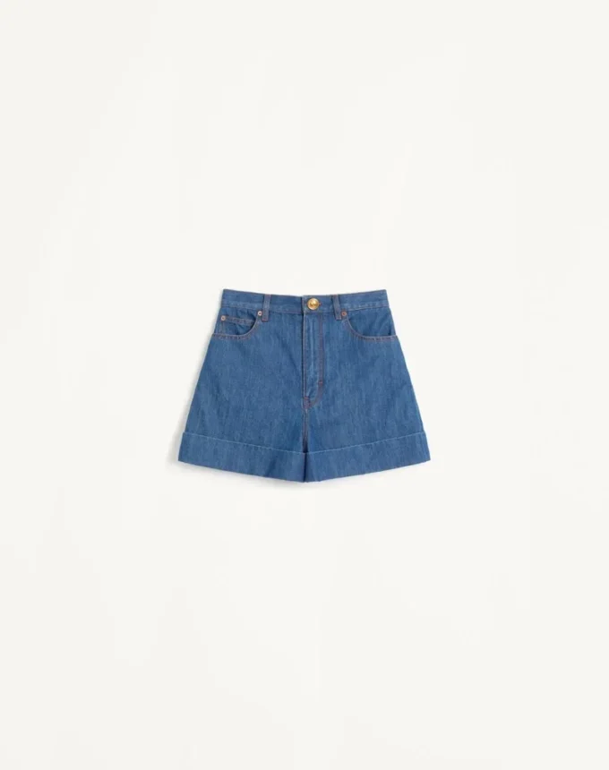 Short en denim léger Short en denim léger