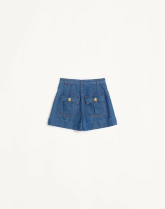 Short en denim léger