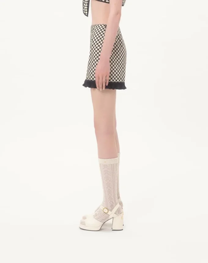 Short en popeline imprimé Plus De Pois Short en popeline imprimé Plus De Pois