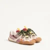Sneakers Amphibia en cuir de veau caoutchouté et cuir de veau Sneakers Amphibia en cuir de veau caoutchouté et cuir de veau