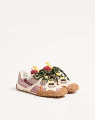 Sneakers Amphibia en cuir de veau caoutchouté et cuir de veau Sneakers Amphibia en cuir de veau caoutchouté et cuir de veau