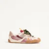 Sneakers Amphibia en cuir de veau caoutchouté et cuir de veau Sneakers Amphibia en cuir de veau caoutchouté et cuir de veau