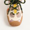 Sneakers Amphibia en cuir de veau caoutchouté et cuir de veau Sneakers Amphibia en cuir de veau caoutchouté et cuir de veau