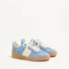 Sneakers Upvillage en cuir croûte avec bande en cuir nappa de veau Sneakers Upvillage en cuir croûte avec bande en cuir nappa de veau