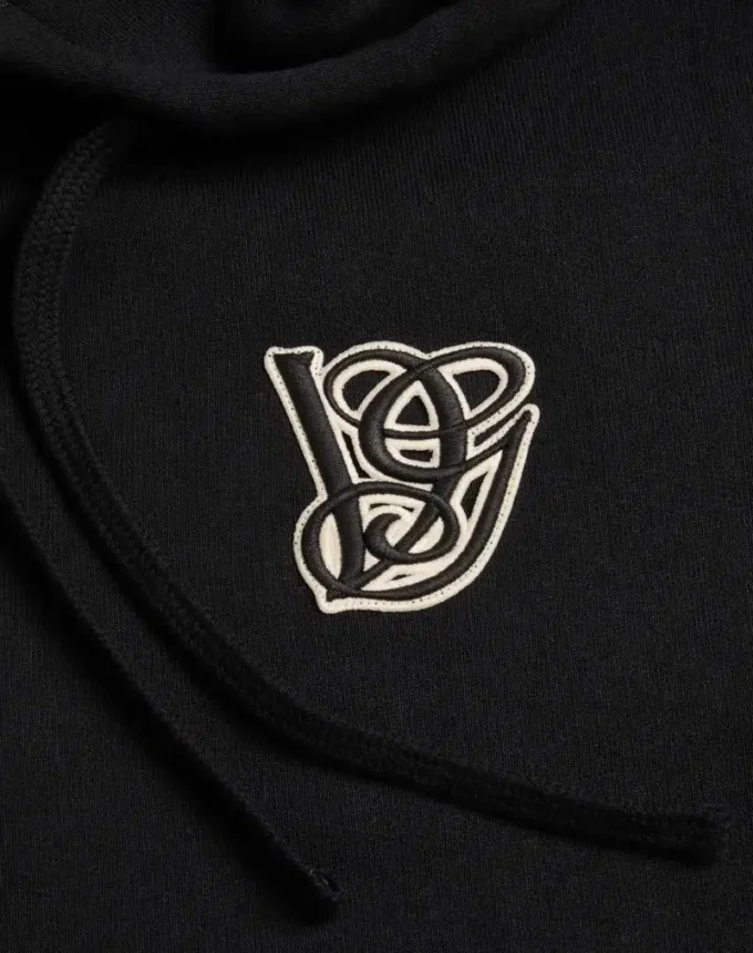 Sweat-shirt à capuche en coton avec patch VG Sweat-shirt à capuche en coton avec patch VG