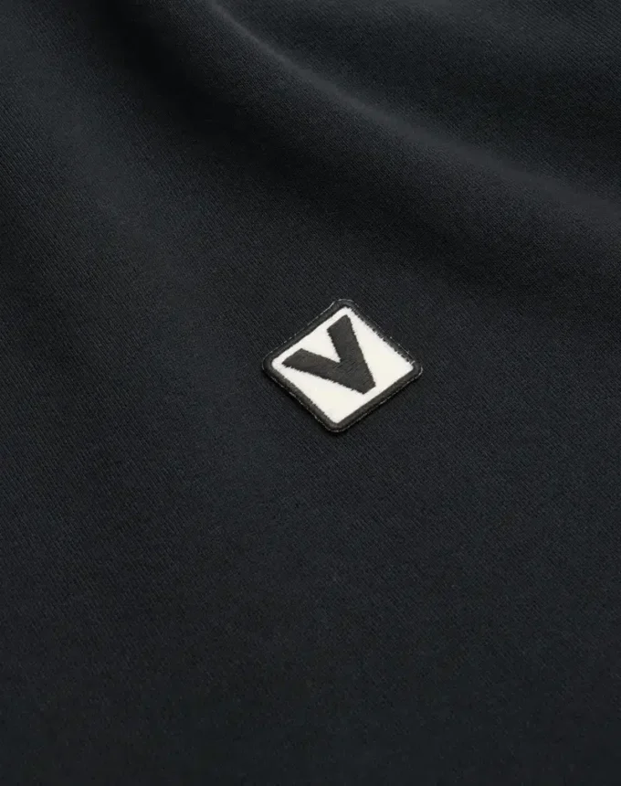 Sweat-shirt à col rond en coton avec patch Chez Valentino Sweat-shirt à col rond en coton avec patch Chez Valentino