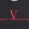 Sweat-shirt à col rond en coton Valentino avec imprimé Made In Valentino Sweat-shirt à col rond en coton Valentino avec imprimé Made In Valentino