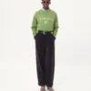 Sweat-shirt en coton avec imprimé et broderie Chez Valentino Sweat-shirt en coton avec imprimé et broderie Chez Valentino