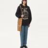Sweat-shirt en coton avec patch Le Chat De La Maison Sweat-shirt en coton avec patch Le Chat De La Maison