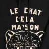 Sweat-shirt en coton avec patch Le Chat De La Maison Sweat-shirt en coton avec patch Le Chat De La Maison