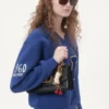 Sweat-shirt en coton brodé Sweat-shirt en coton brodé