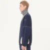 Sweat-shirt Valentino en acétate avec fermeture éclair et imprimé « Toute la V » incrusté Sweat-shirt Valentino en acétate avec fermeture éclair et imprimé « Toute la V » incrusté