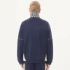 Sweat-shirt Valentino en acétate avec fermeture éclair et imprimé « Toute la V » incrusté Sweat-shirt Valentino en acétate avec fermeture éclair et imprimé « Toute la V » incrusté