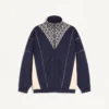 Sweat-shirt Valentino en acétate avec fermeture éclair et imprimé « Toute la V » incrusté Sweat-shirt Valentino en acétate avec fermeture éclair et imprimé « Toute la V » incrusté